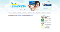 Desktop Screenshot of farmaciacentralrs.com.br